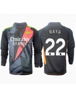 Moške Nogometnih dresov Arsenal David Raya #22 Vratar Tretji 2024-25 Dolgi rokavi